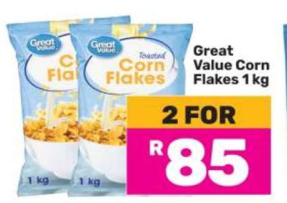 Great Value Corn Flakes 1 kg