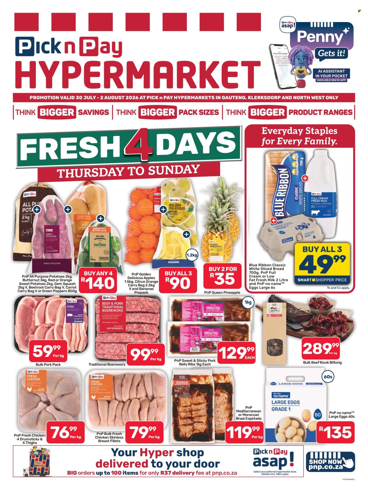 Pick n Pay specials - 30/07/2026 - 02/08/2026. Page 1