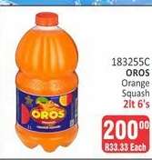 OROS Orange Squash