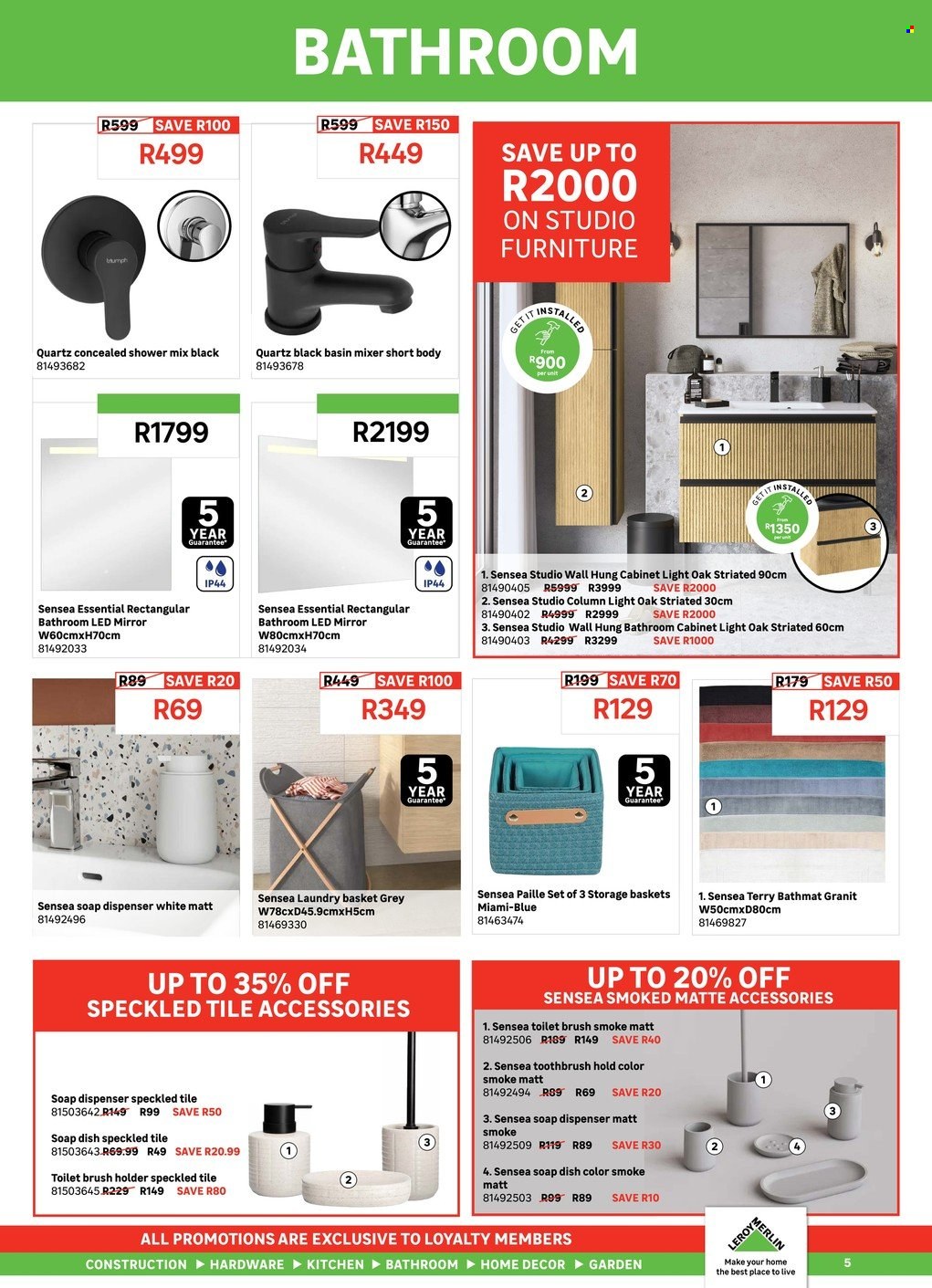 Leroy Merlin specials - 01/08/2026 - 31/08/2026. Page 5