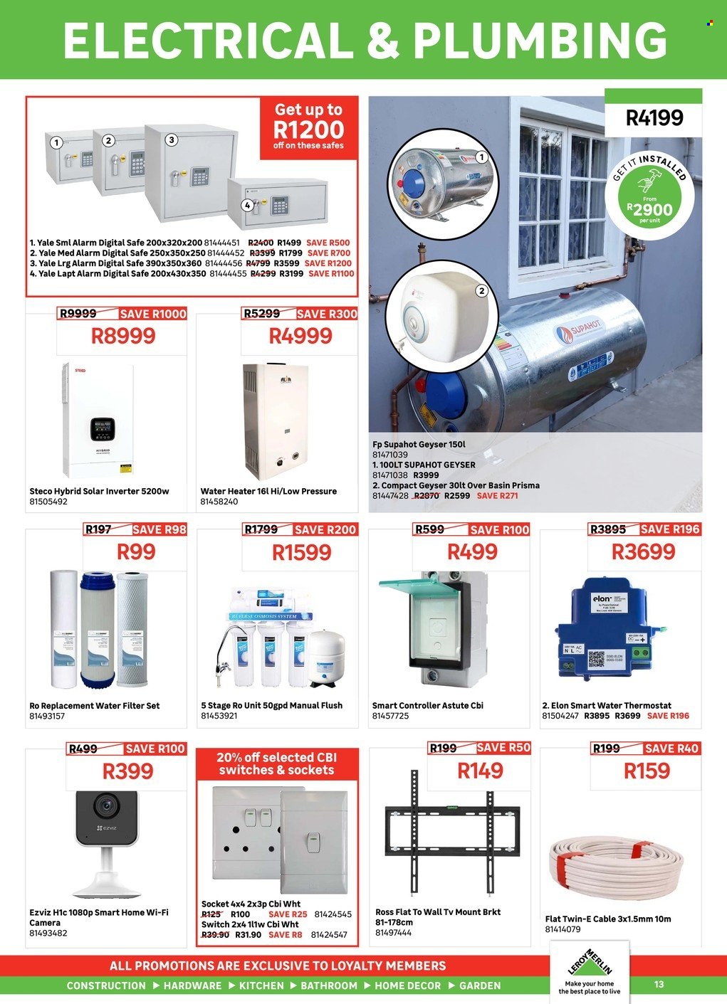 Leroy Merlin specials - 01/08/2026 - 31/08/2026. Page 13