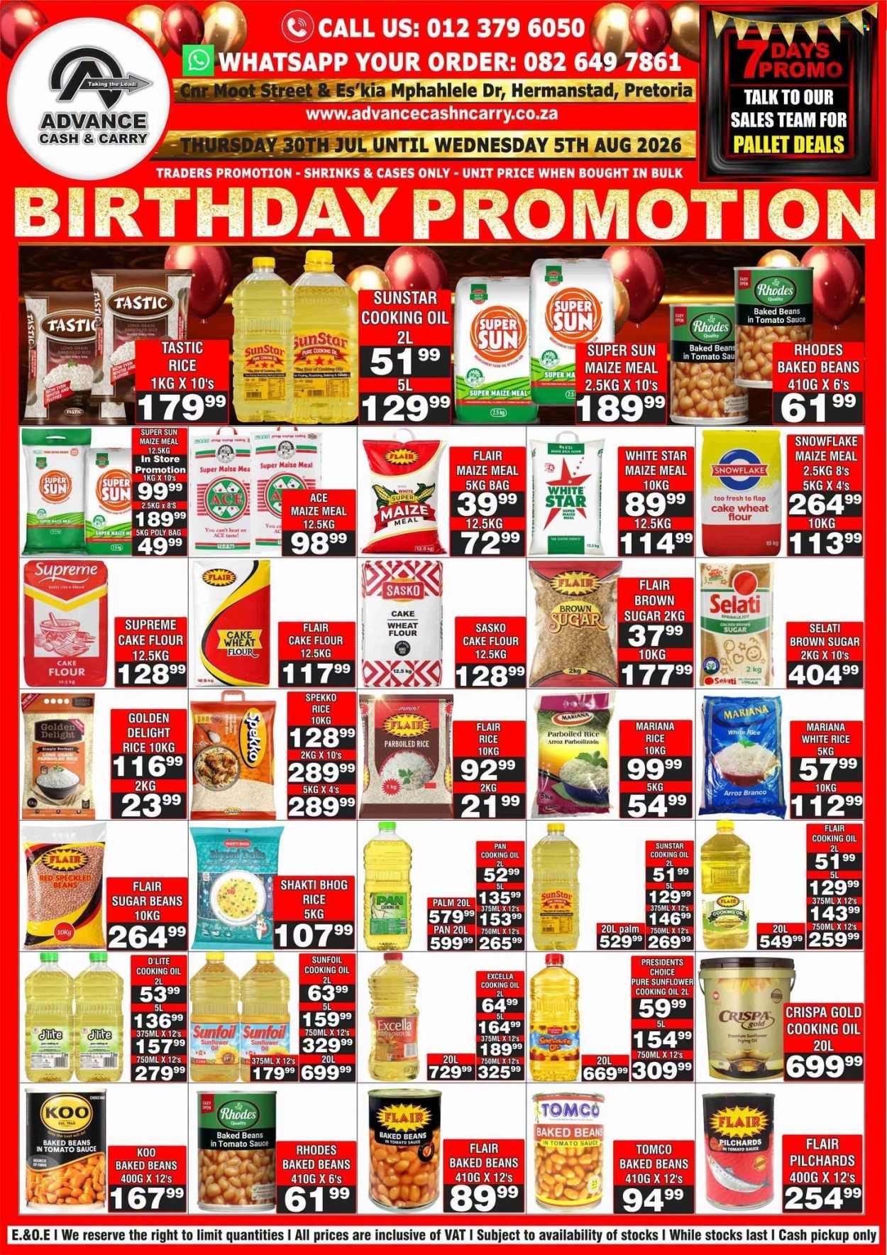 Advance Cash & Carry specials - 30/07/2026 - 05/08/2026. Page 1
