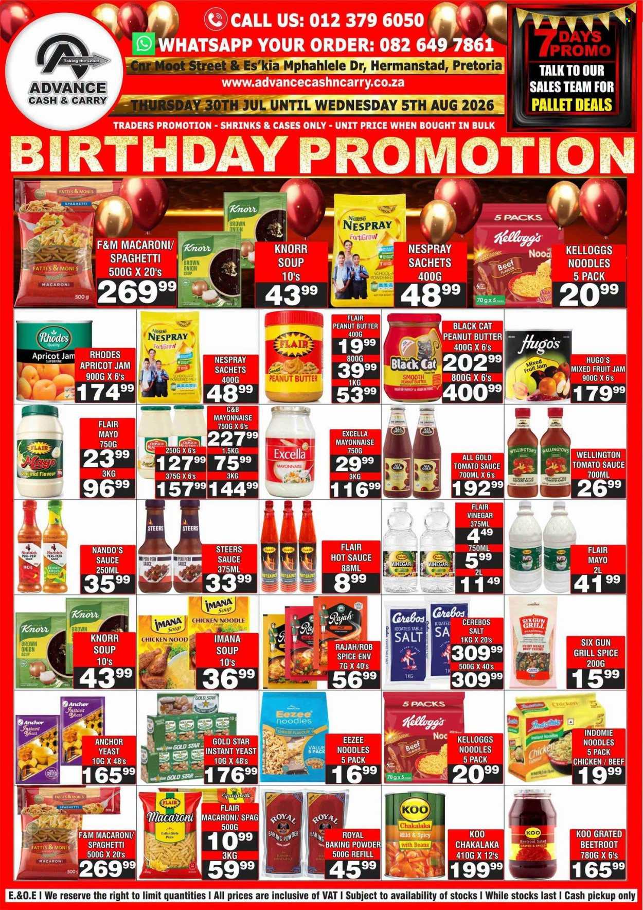 Advance Cash & Carry specials - 30/07/2026 - 05/08/2026. Page 2