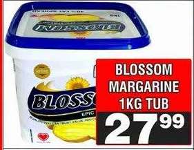 Blossom Margarine 1kg Tub