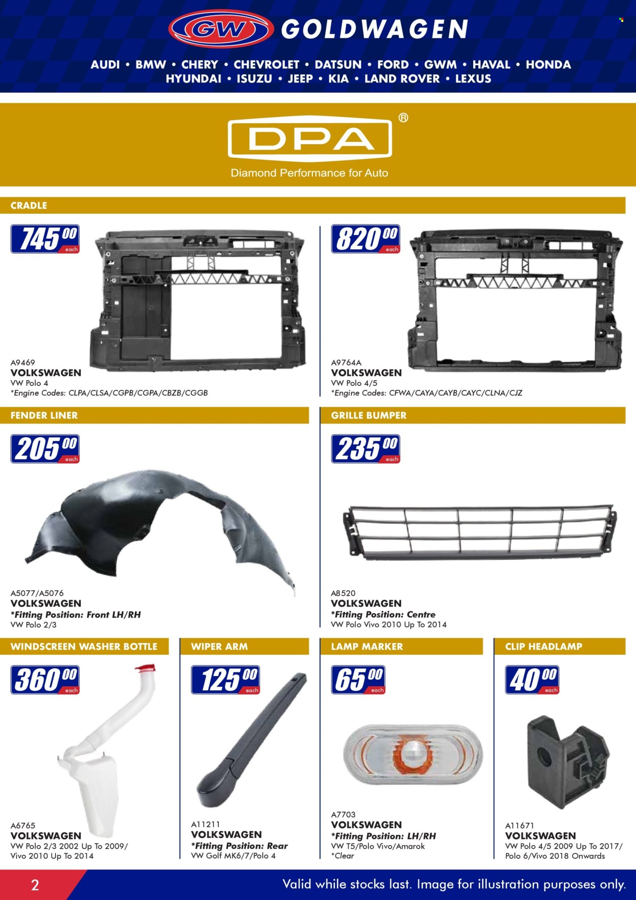 Goldwagen specials - 01/08/2026 - 30/09/2026. Page 2