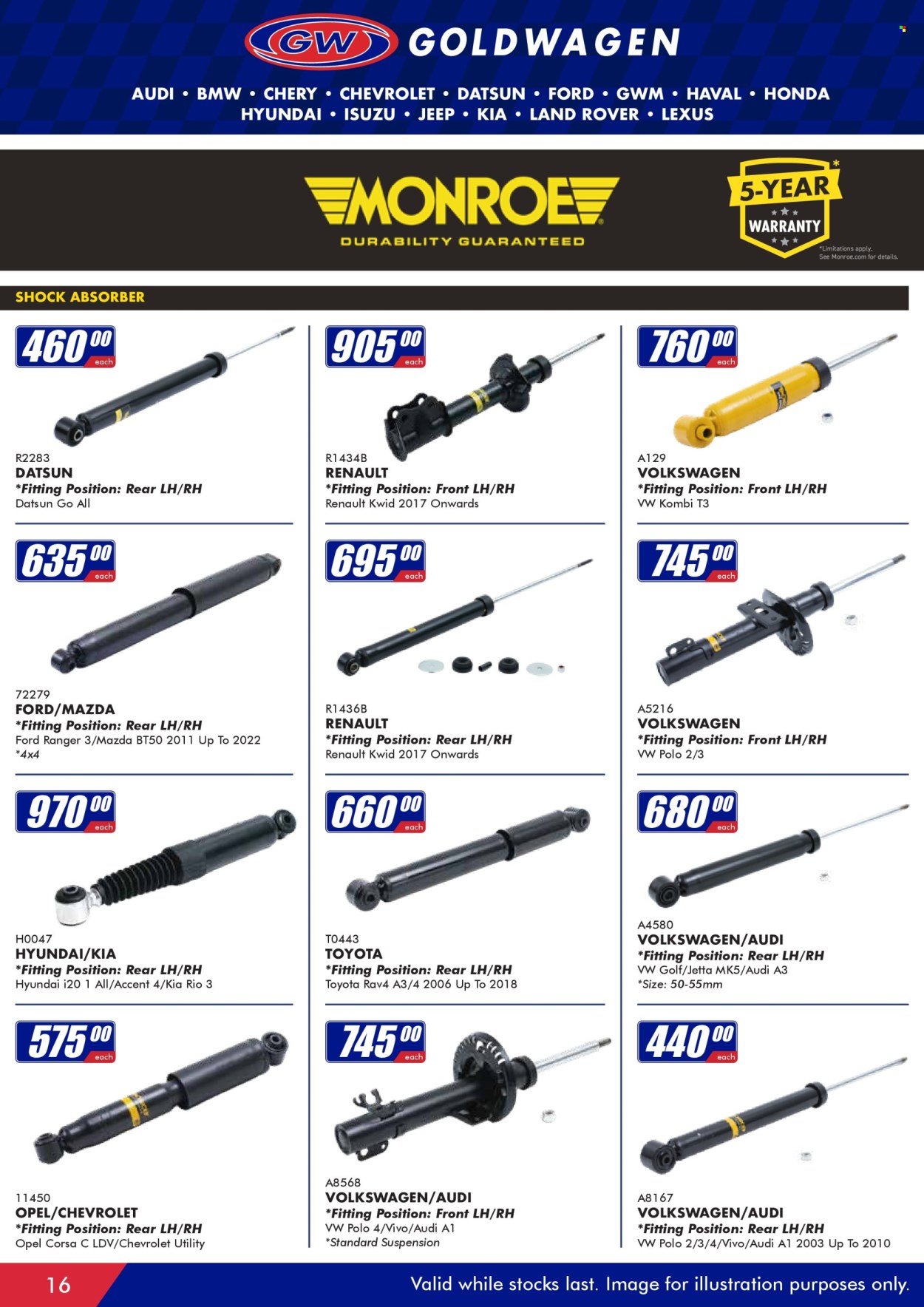 Goldwagen specials - 01/08/2026 - 30/09/2026. Page 16