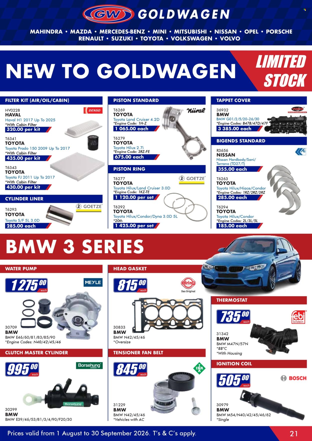 Goldwagen specials - 01/08/2026 - 30/09/2026. Page 21