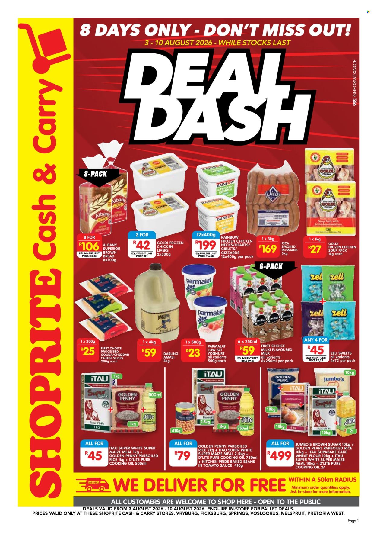 Shoprite specials - 03/08/2026 - 10/08/2026. Page 1