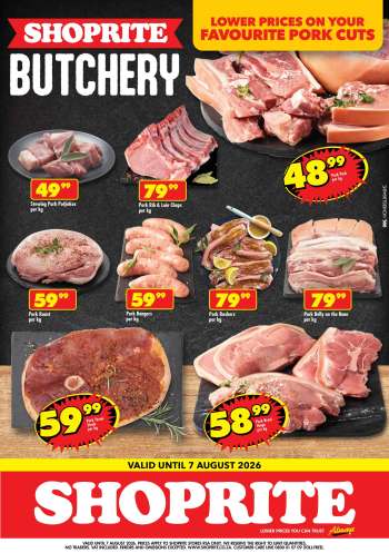 Shoprite catalogue  - 31/07/2026 - 07/08/2026.
