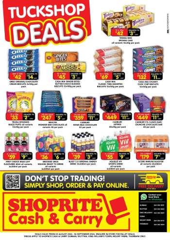 Shoprite catalogue  - 03/08/2026 - 06/09/2026.