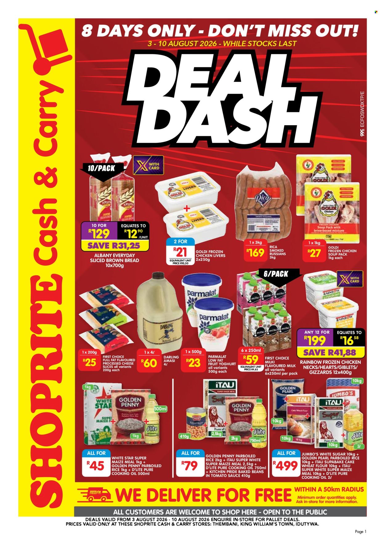 Shoprite specials - 03/08/2026 - 10/08/2026. Page 1