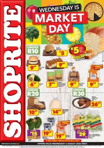 Shoprite catalogue  - 05/08/2026 - 05/08/2026.