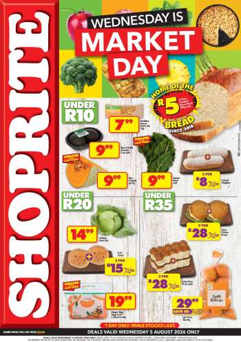 Shoprite catalogue  - 05/08/2026 - 05/08/2026.