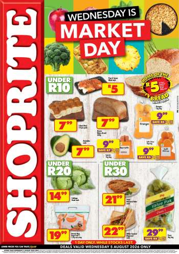 Shoprite catalogue  - 05/08/2026 - 05/08/2026.