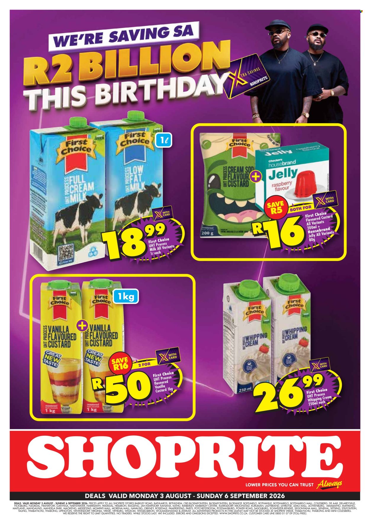 Shoprite specials - 03/08/2026 - 06/09/2026. Page 1