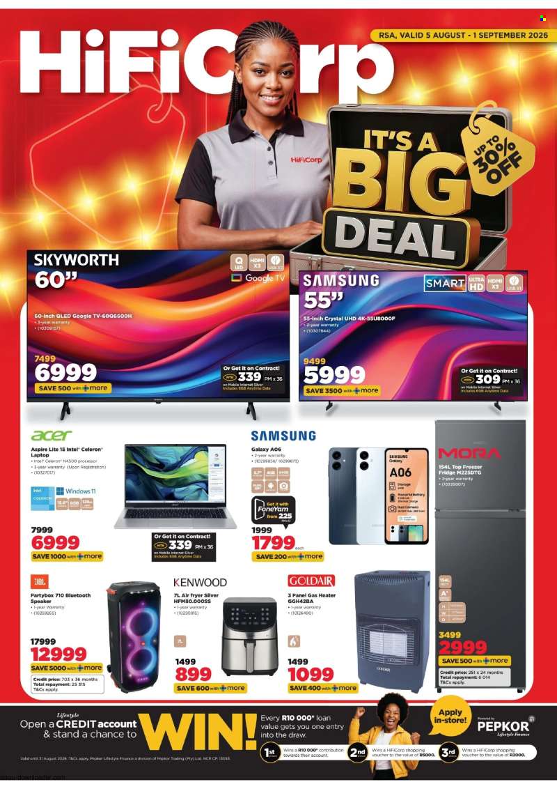 HiFi Corp catalogue  - 05/08/2026 - 01/09/2026.