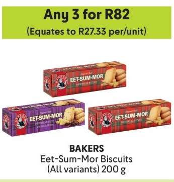 BAKERS Eet-Sum-Mor Biscuits