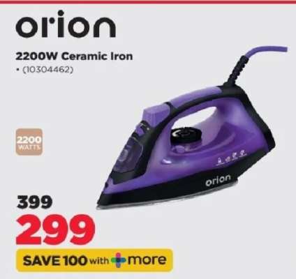 orion 2200W Ceramic Iron