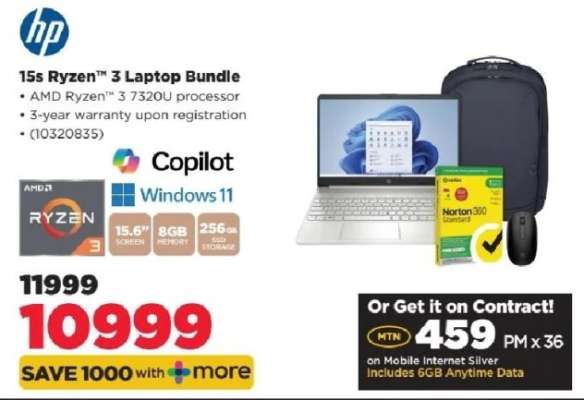 15s Ryzen™ 3 Laptop Bundle