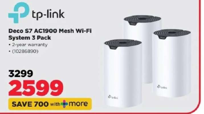 tp-link Deco S7 AC1900 Mesh Wi-Fi System 3 Pack