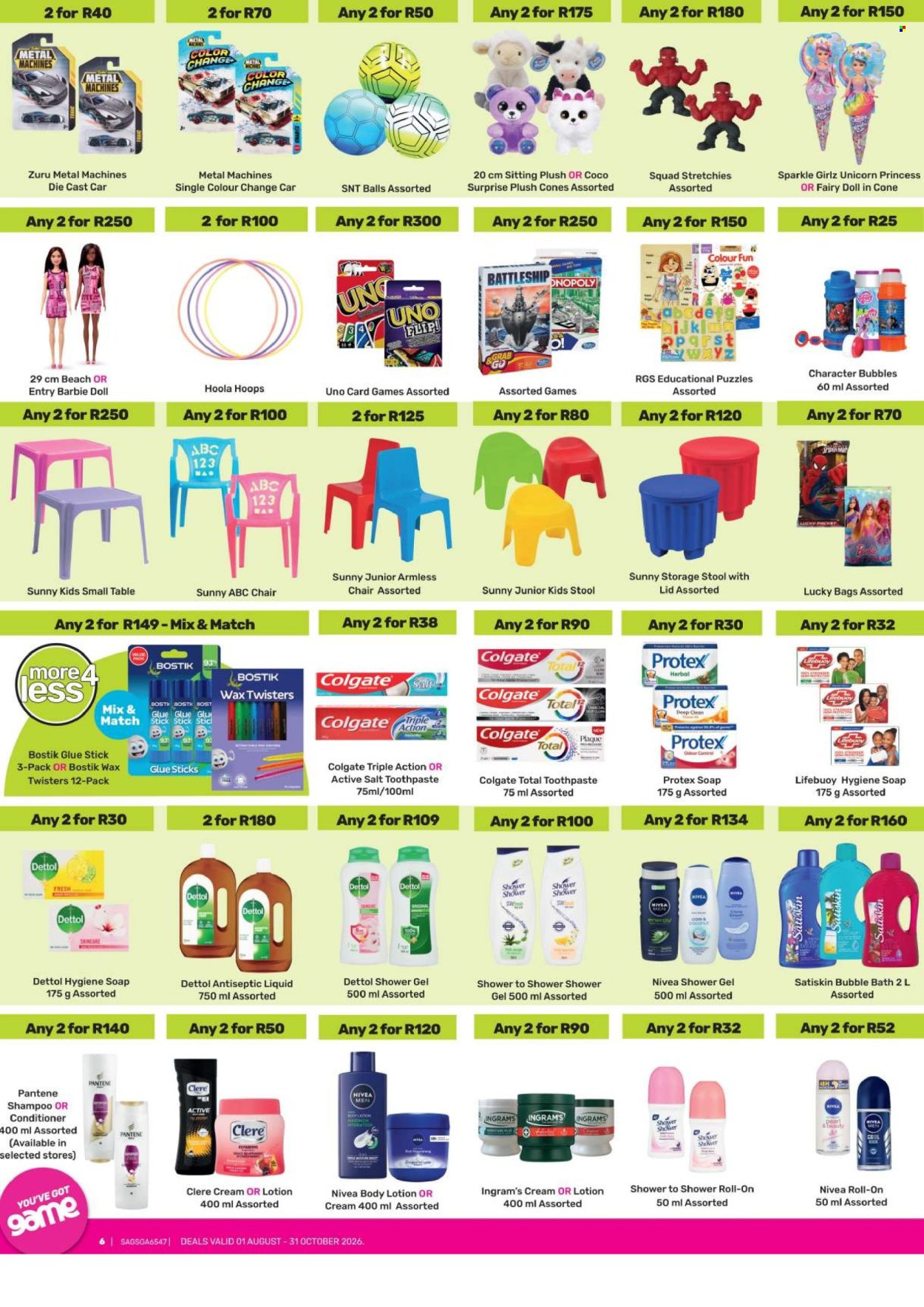 Game specials - 01/08/2026 - 31/10/2026. Page 6