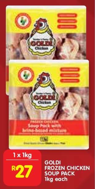 GOLDI FROZEN CHICKEN SOUP PACK