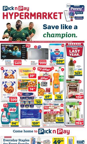 thumbnail - Pick n Pay Hypermarket catalogue - Hypermarket Specials