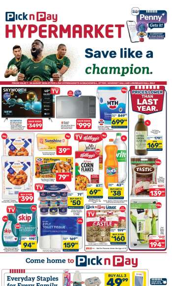 Pick n Pay catalogue  - 07/08/2026 - 24/08/2026.