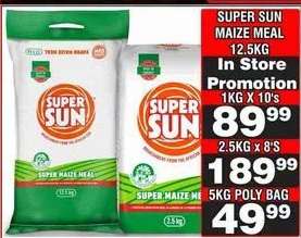 SUPER SUN Maize Meal
