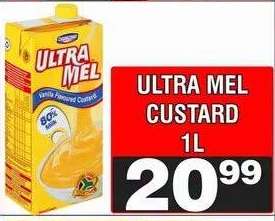 Ultra Mel Custard 1L