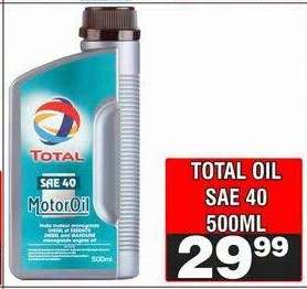 TOTAL OIL SAE 40 500ML