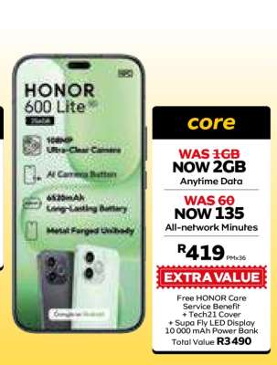 HONOR 600 Lite
