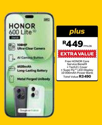 HONOR 600 Lite