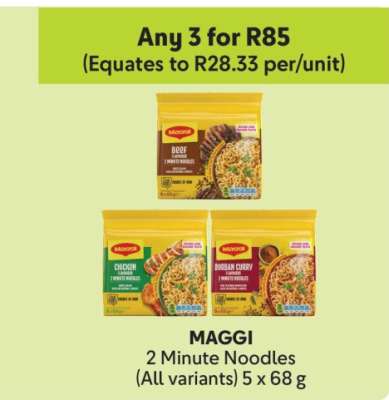 MAGGI 2 MINUTE NOODLES