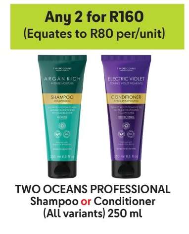 TWO OCEANS PROFESSIONAL Shampoo or Conditioner