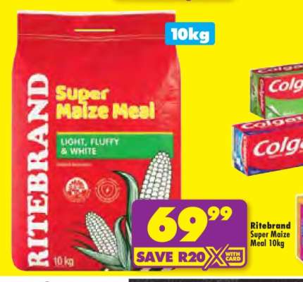 Ritebrand Super Maize Meal 10kg