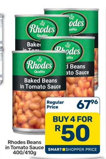 Rhodes Beans in Tomato Sauce