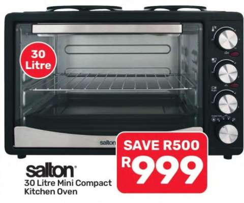 Salton 30 Litre Mini Compact Kitchen Oven