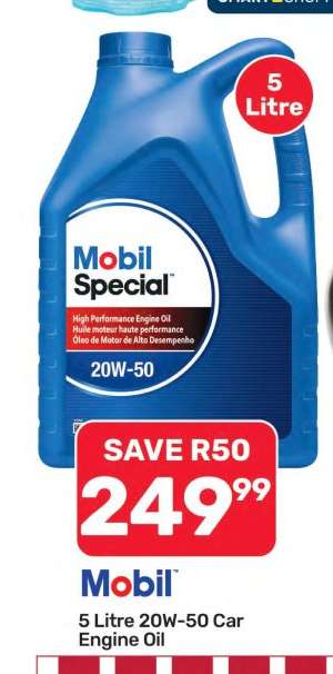 Mobil Special 5 Litre 20W-50 Car Engine Oil
