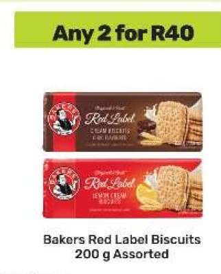BAKERS Red Label Biscuits