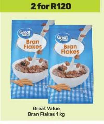 Great Value Bran Flakes 1 kg