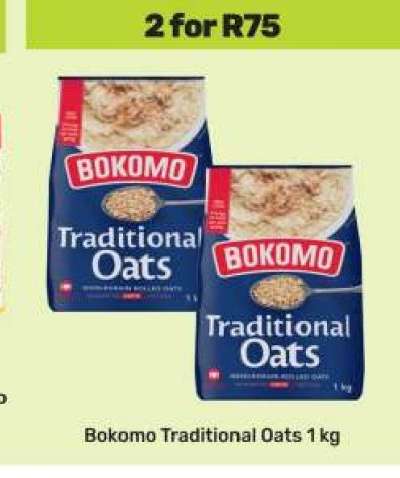 Bokomo Traditional Oats 1 kg