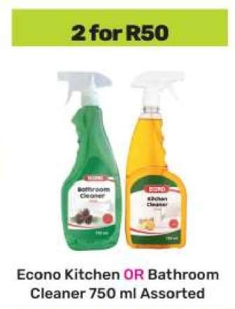 Econo Kitchen OR Bathroom Cleaner