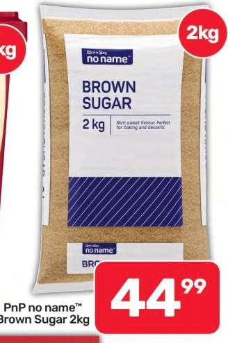 PnP no name™ Brown Sugar 2kg