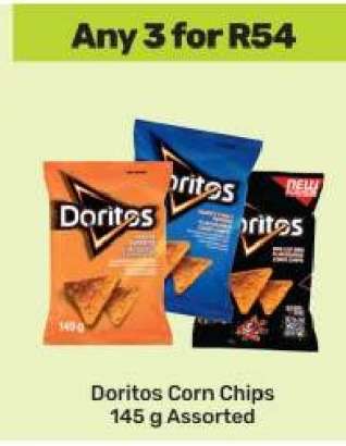 DORITOS CORN CHIPS