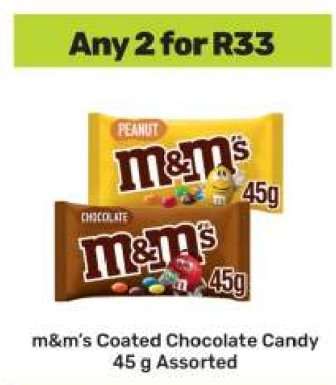 m&m's Coated Chocolate Candy