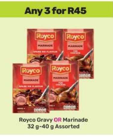 Royco Gravy or Marinade