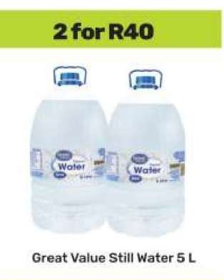 Great Value Still Water 5 L