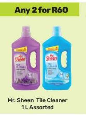 Mr. Sheen Tile Cleaner 1L Assorted