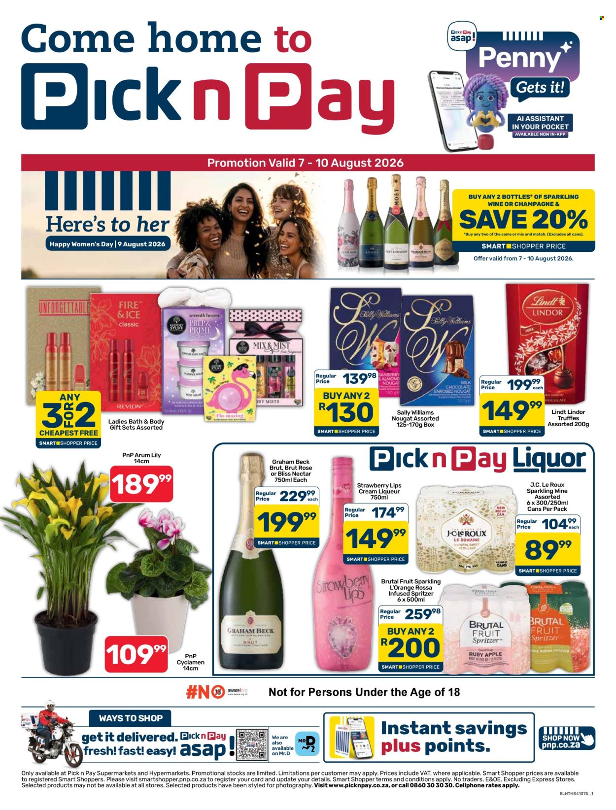 Pick n Pay specials - 07/08/2026 - 10/08/2026. Page 1